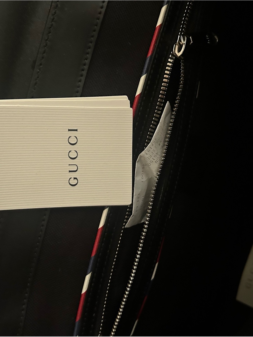 Gucci Black GG Supreme Messenger Bag with Colorful Patch Motifs - Picture 2 of 5